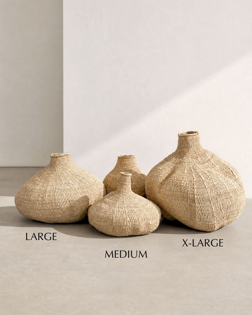 Garlic Tonga Sculptural Baskets | Zimbabwe