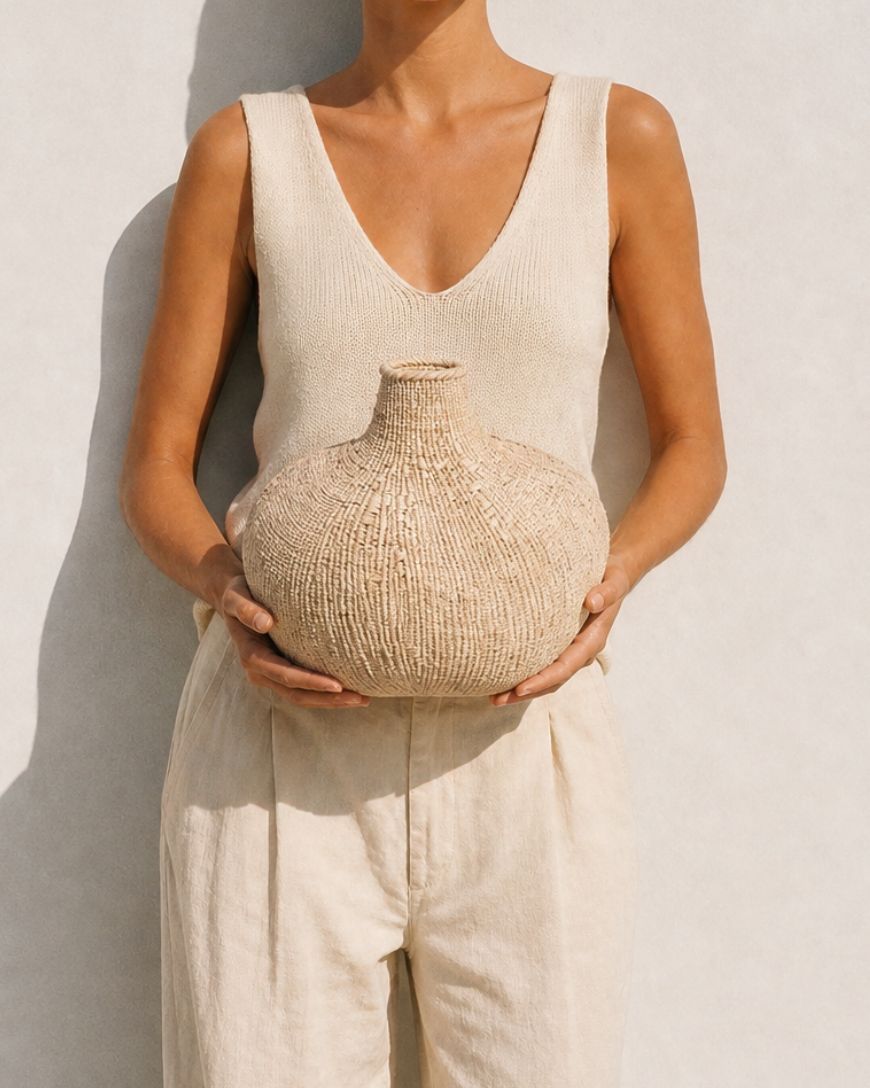 Garlic Tonga Sculptural Baskets | Zimbabwe