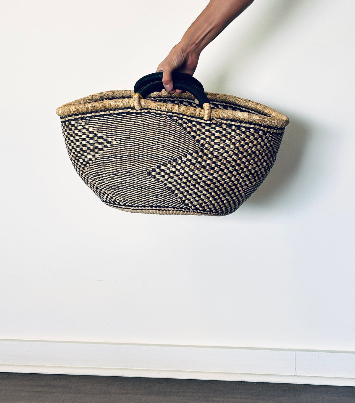 Handwoven African Catch-All Basket – Heritage Weave