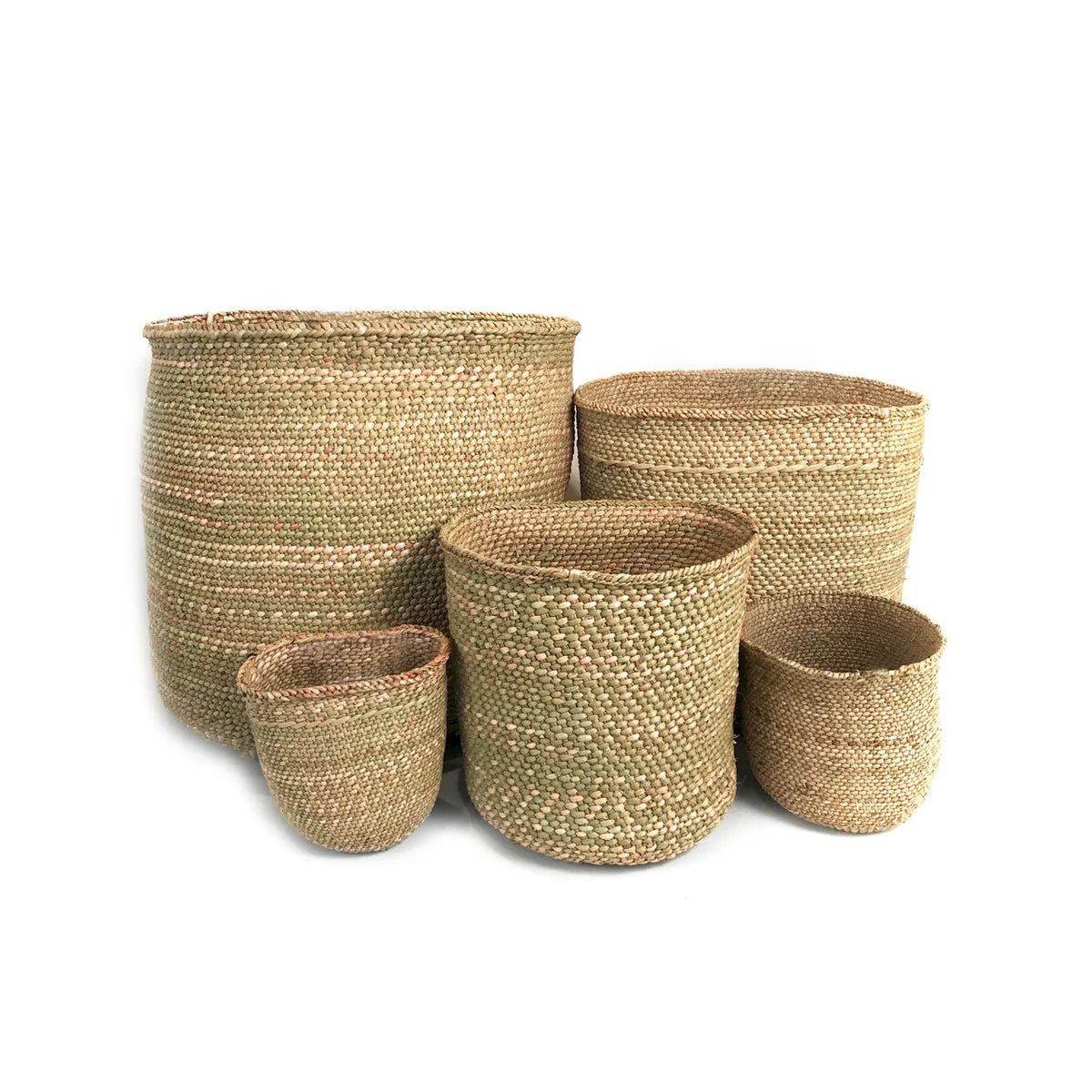 Handwoven Natural Iringa Baskets | Tanzania