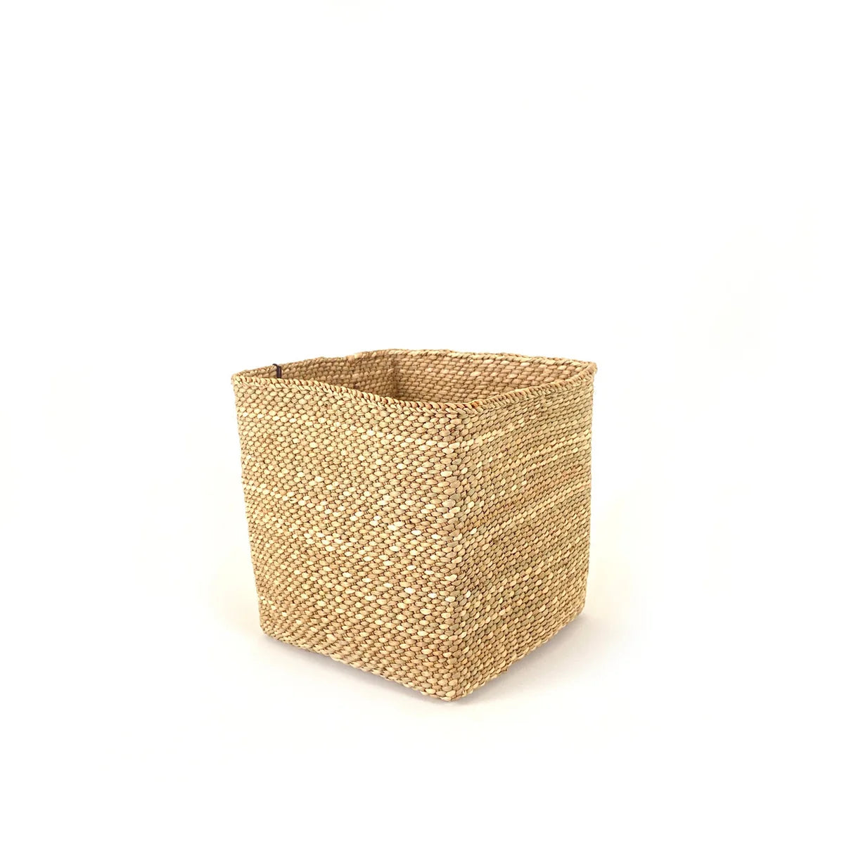 Handwoven Square Iringa Baskets | Natural | Tanzania