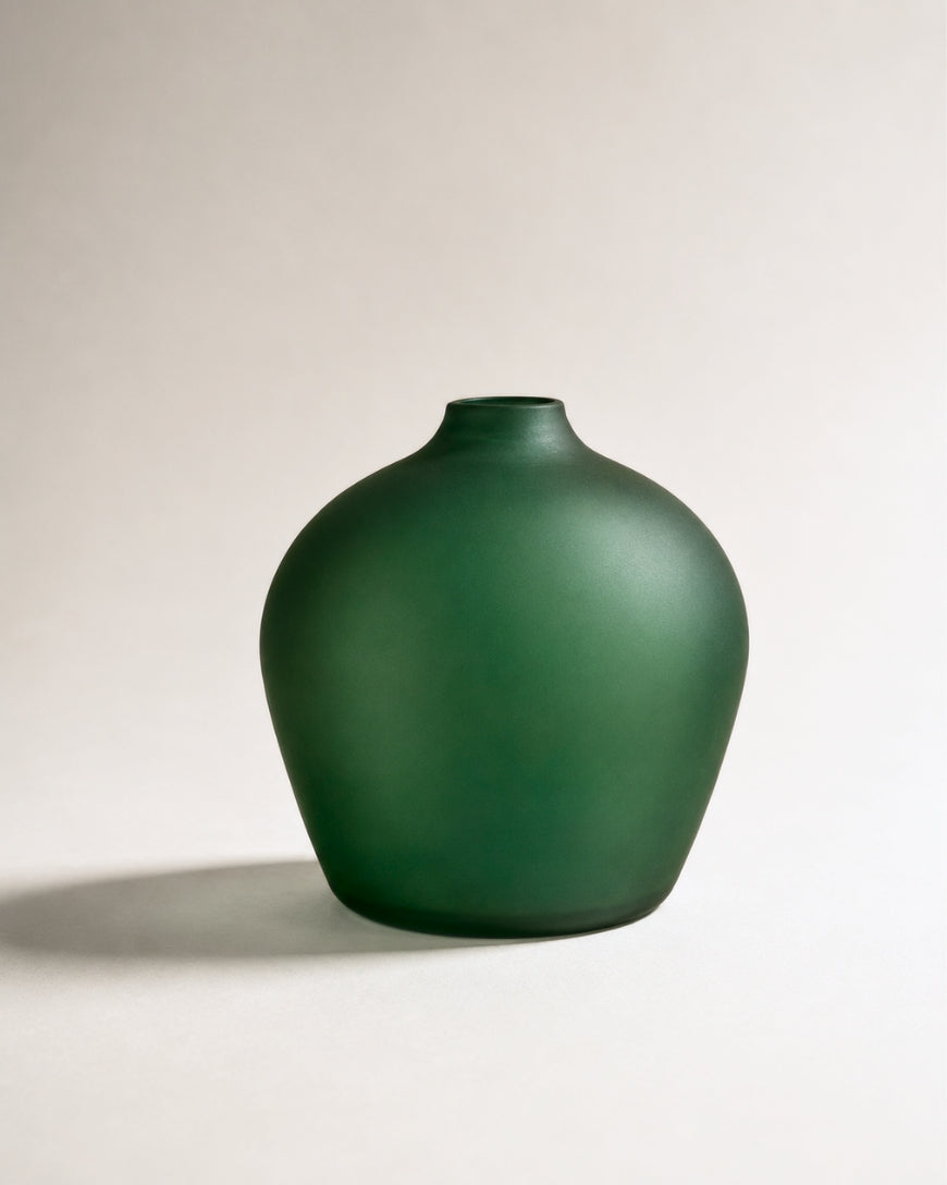 Bloom Handblown Hammered Bud Vase