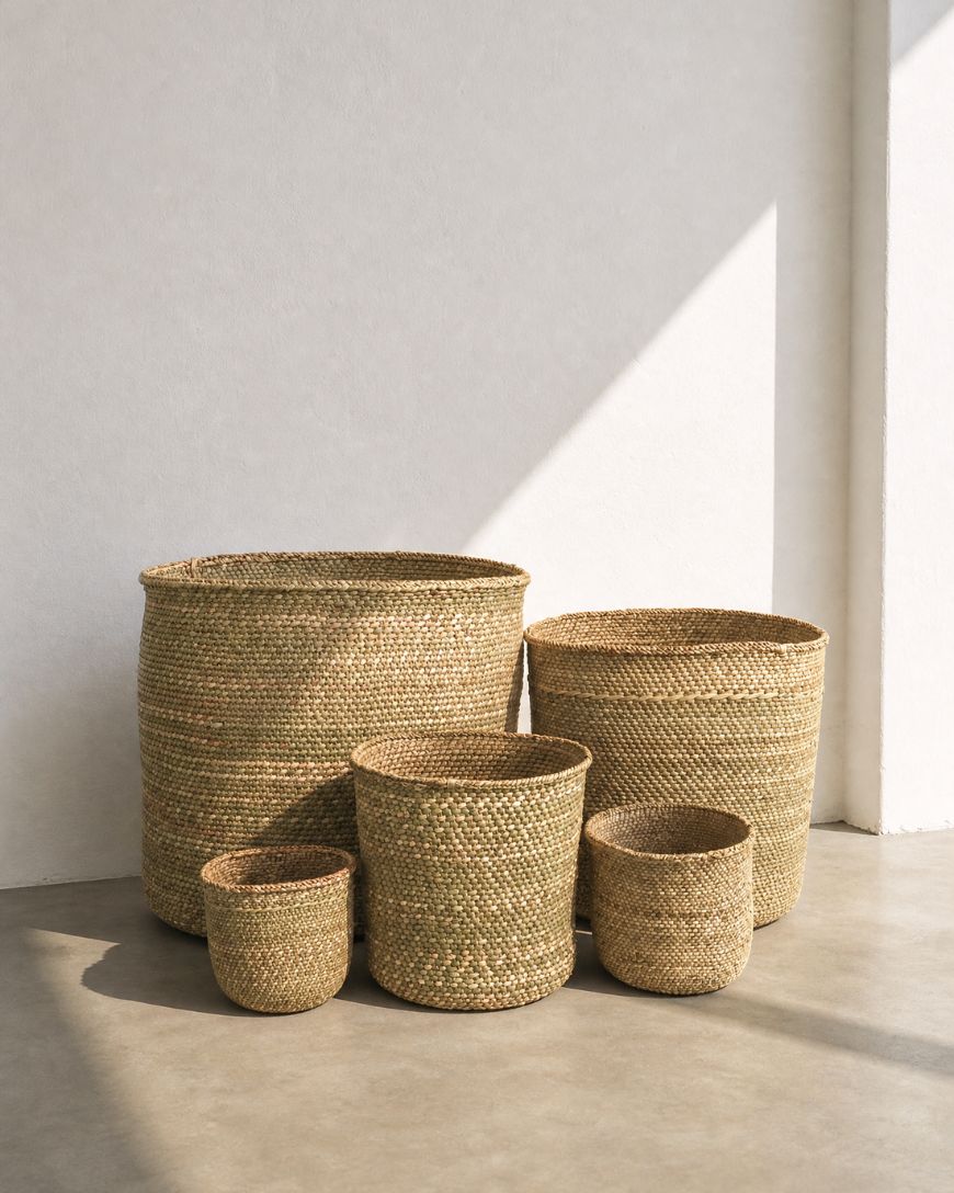 Handwoven Natural Iringa Baskets | Tanzania