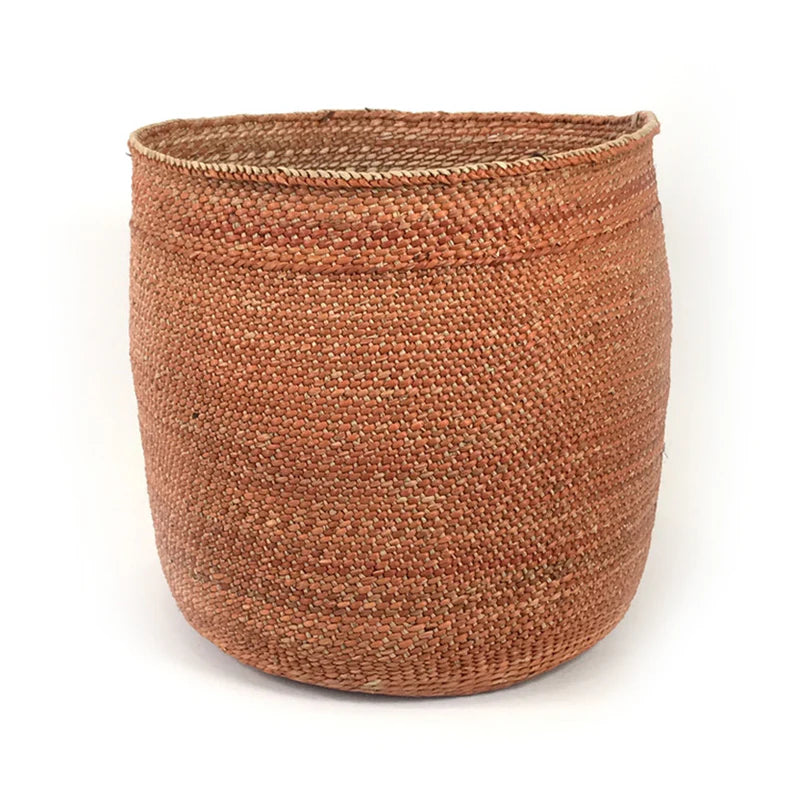 Handwoven Auburn Iringa Basket | Tanzania