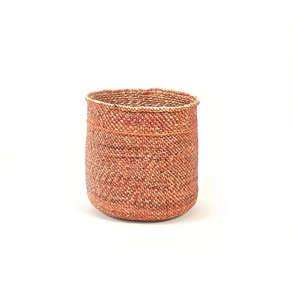 Handwoven Auburn Iringa Basket | Tanzania