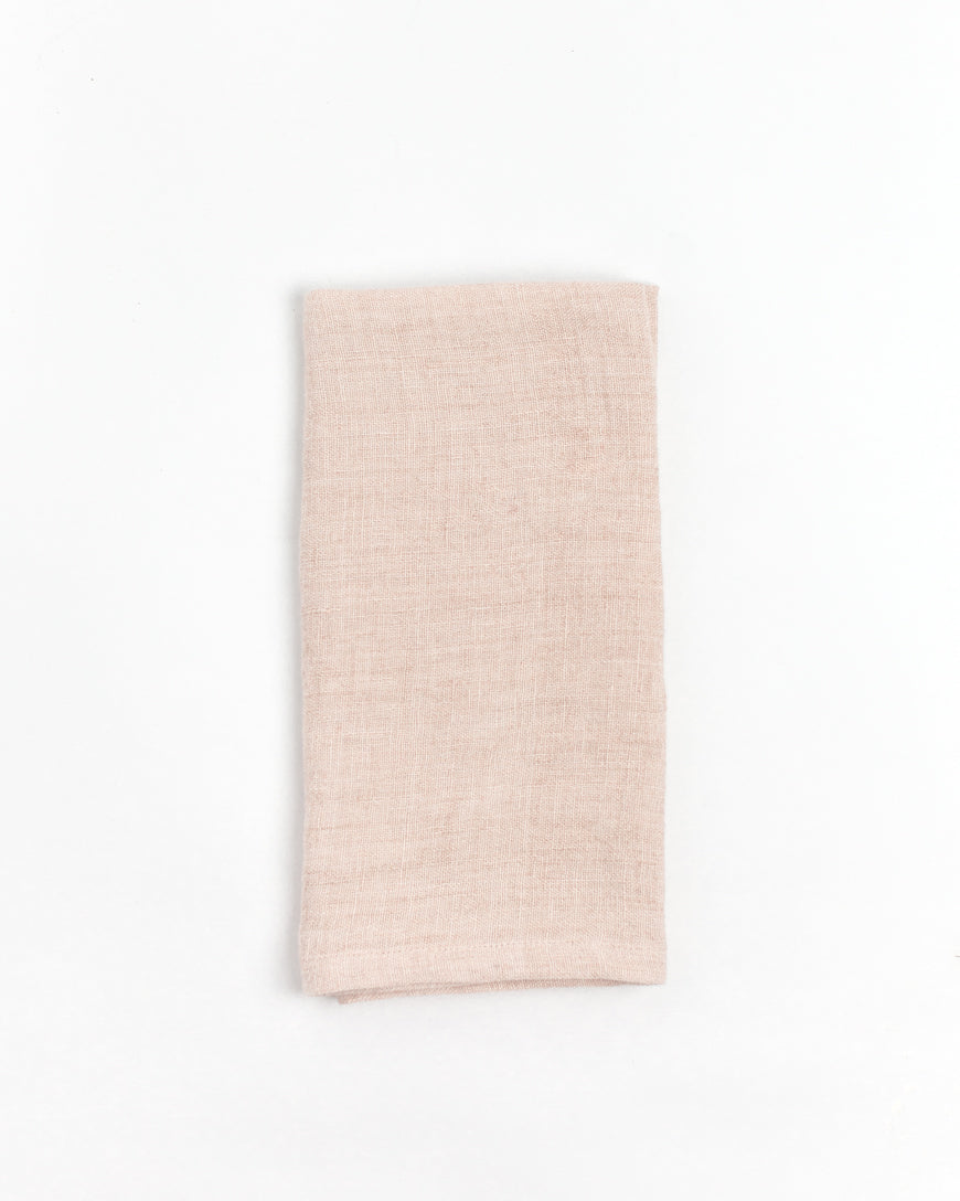 Stone Washed Linen Dinner Napkins
