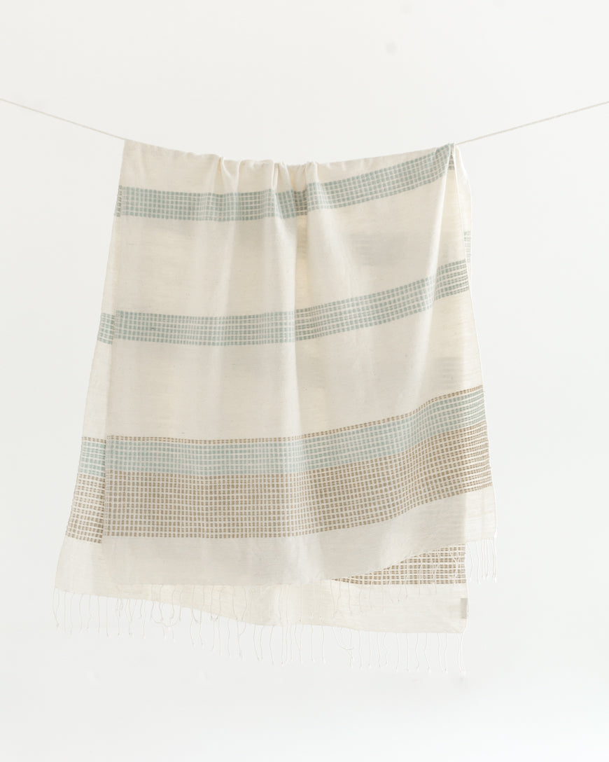 Camden Handwoven Cotton Throw