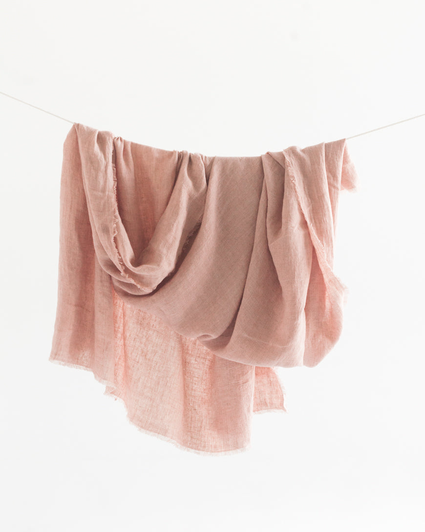 wholesale linen tablecloth blush pink