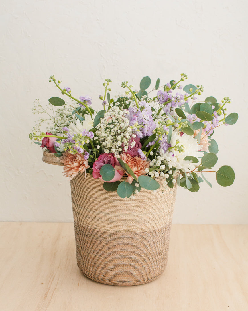 basket of flowers