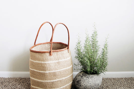 New Collection | Handwoven Natural Fiber Baskets