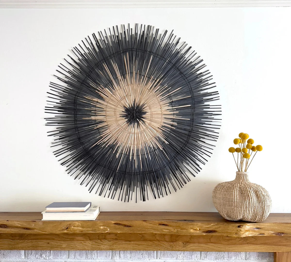 Eclipse Handwoven Palm Wall Hanging | Malawi