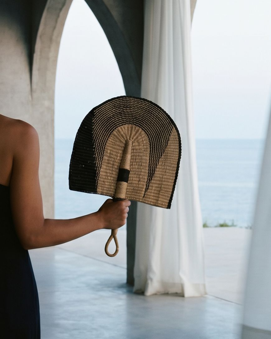 Handwoven Bolga Fan – Small