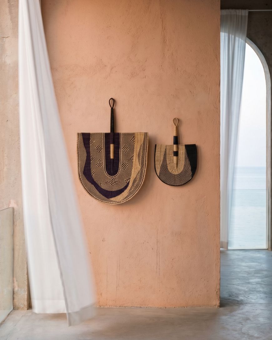 Handwoven Bolga Fan – Small