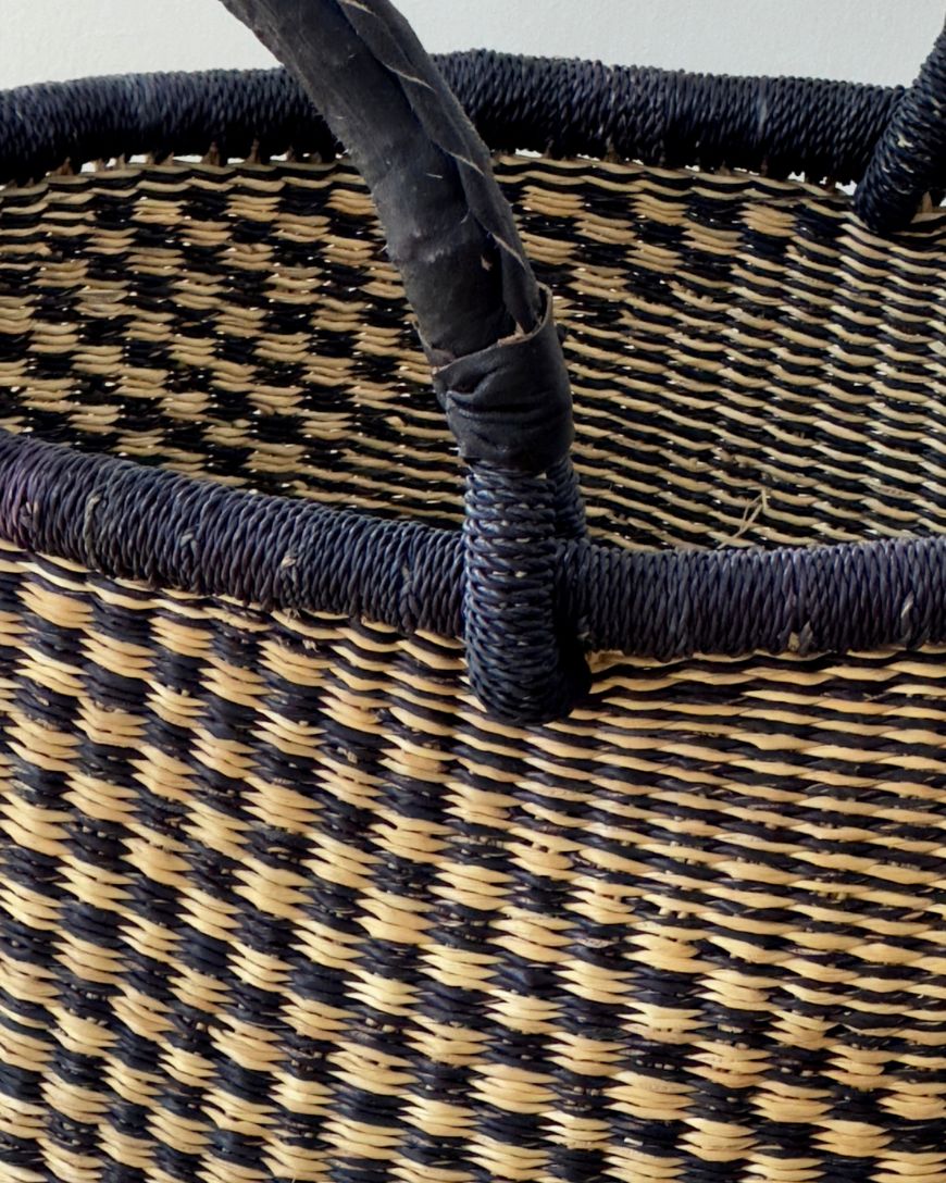 Handwoven African Catch-All Basket – Heritage Weave