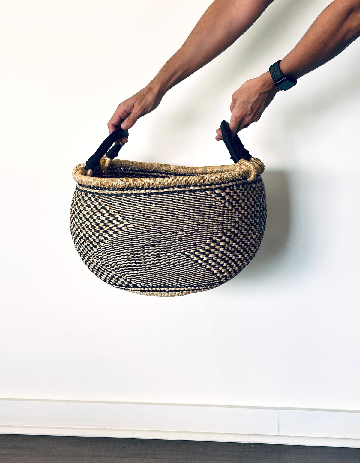 Handwoven African Catch-All Basket – Heritage Weave