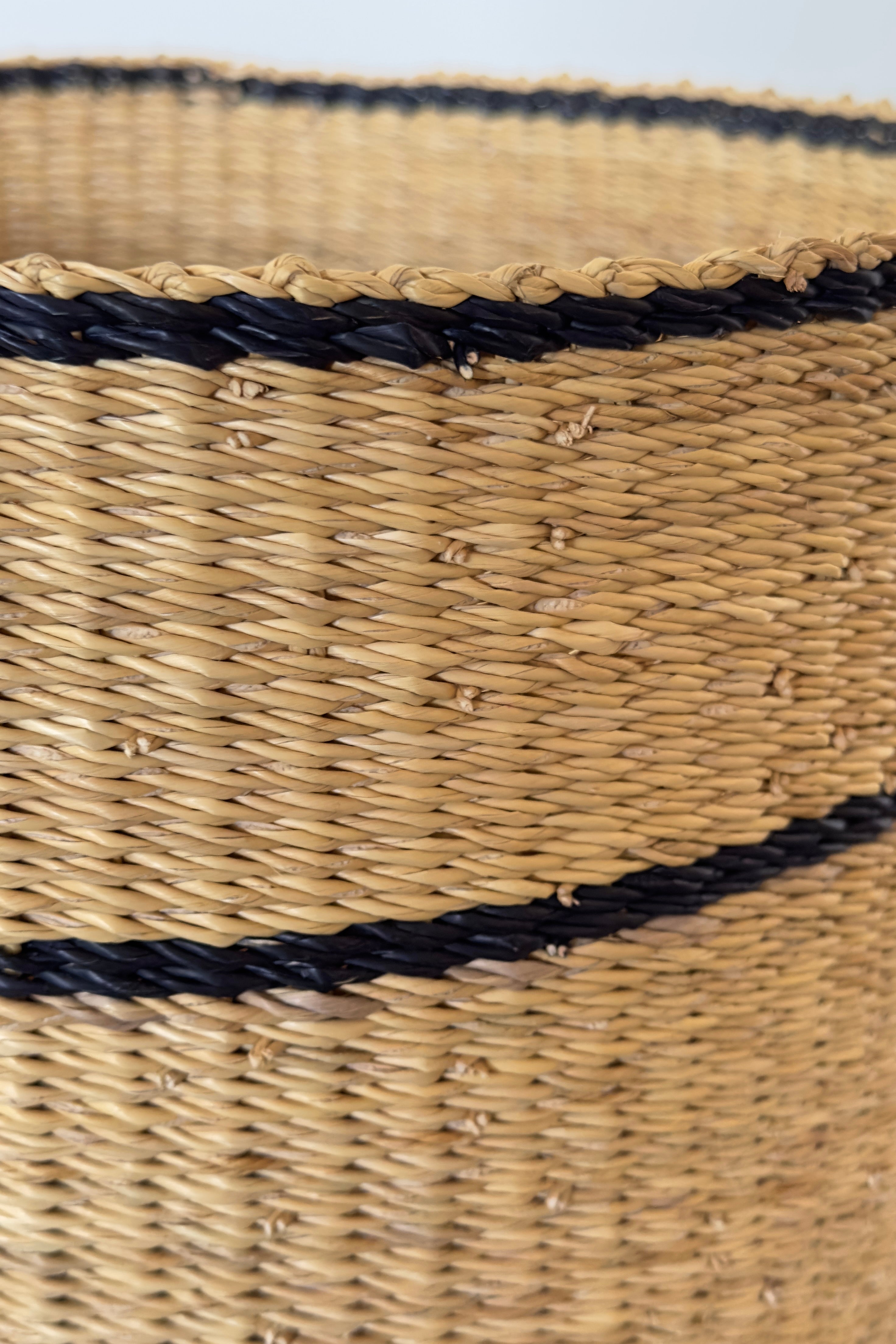 African Stripe Planter & Storage Basket