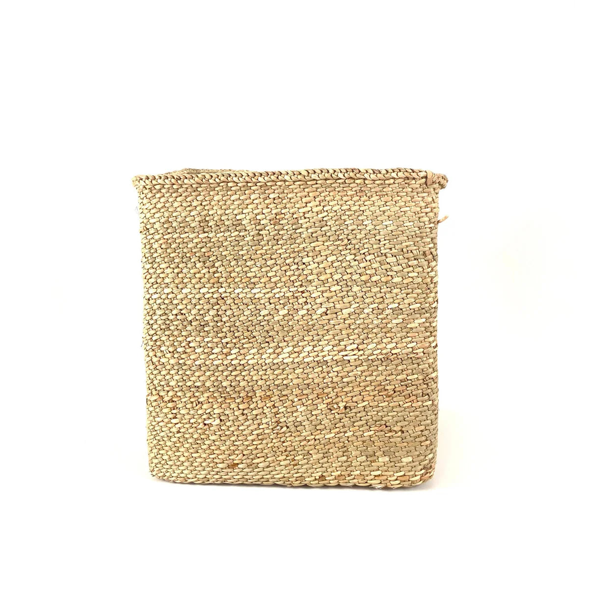 Handwoven Square Iringa Baskets | Natural | Tanzania