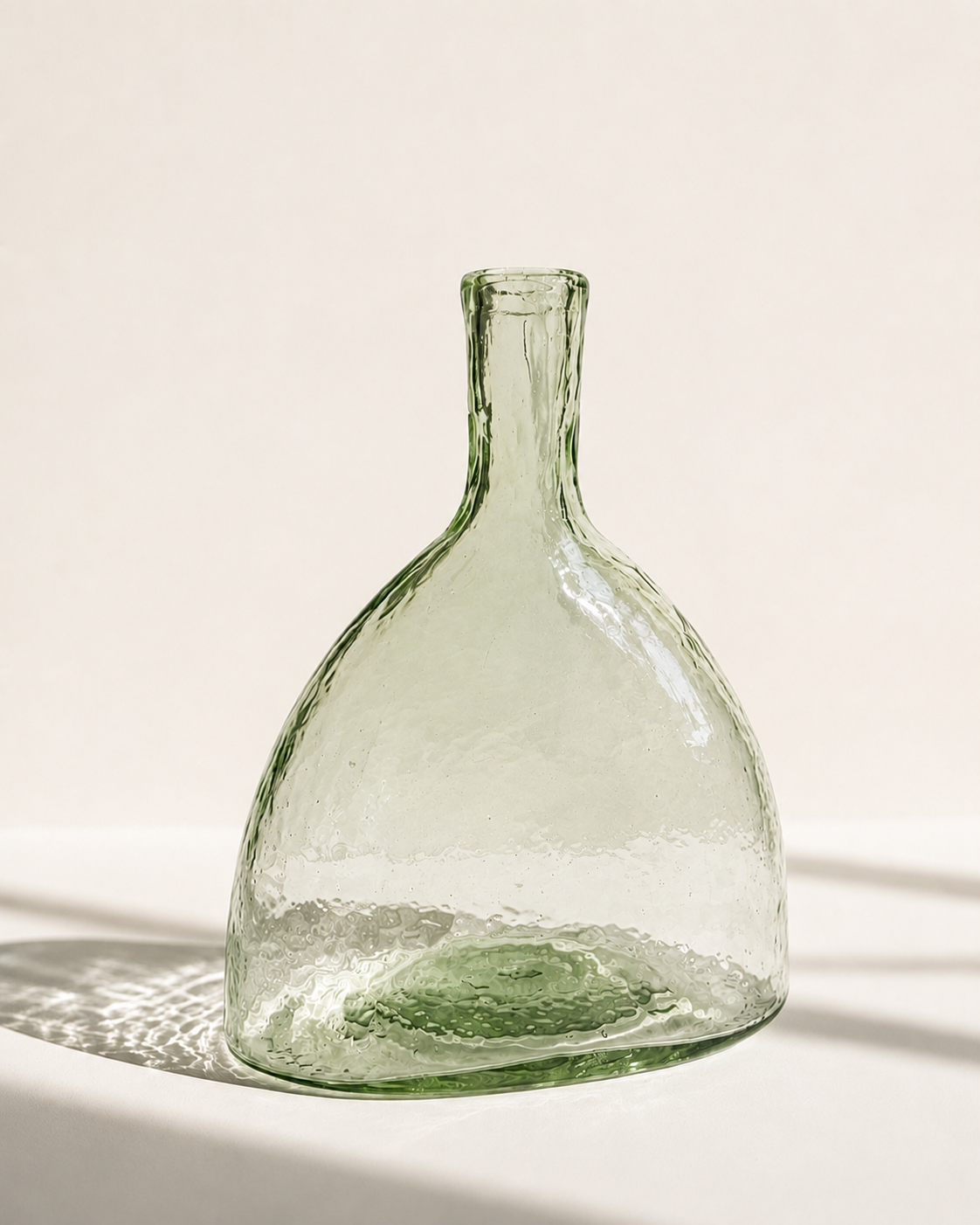 Hearth Handblown Hammered Bud Vase
