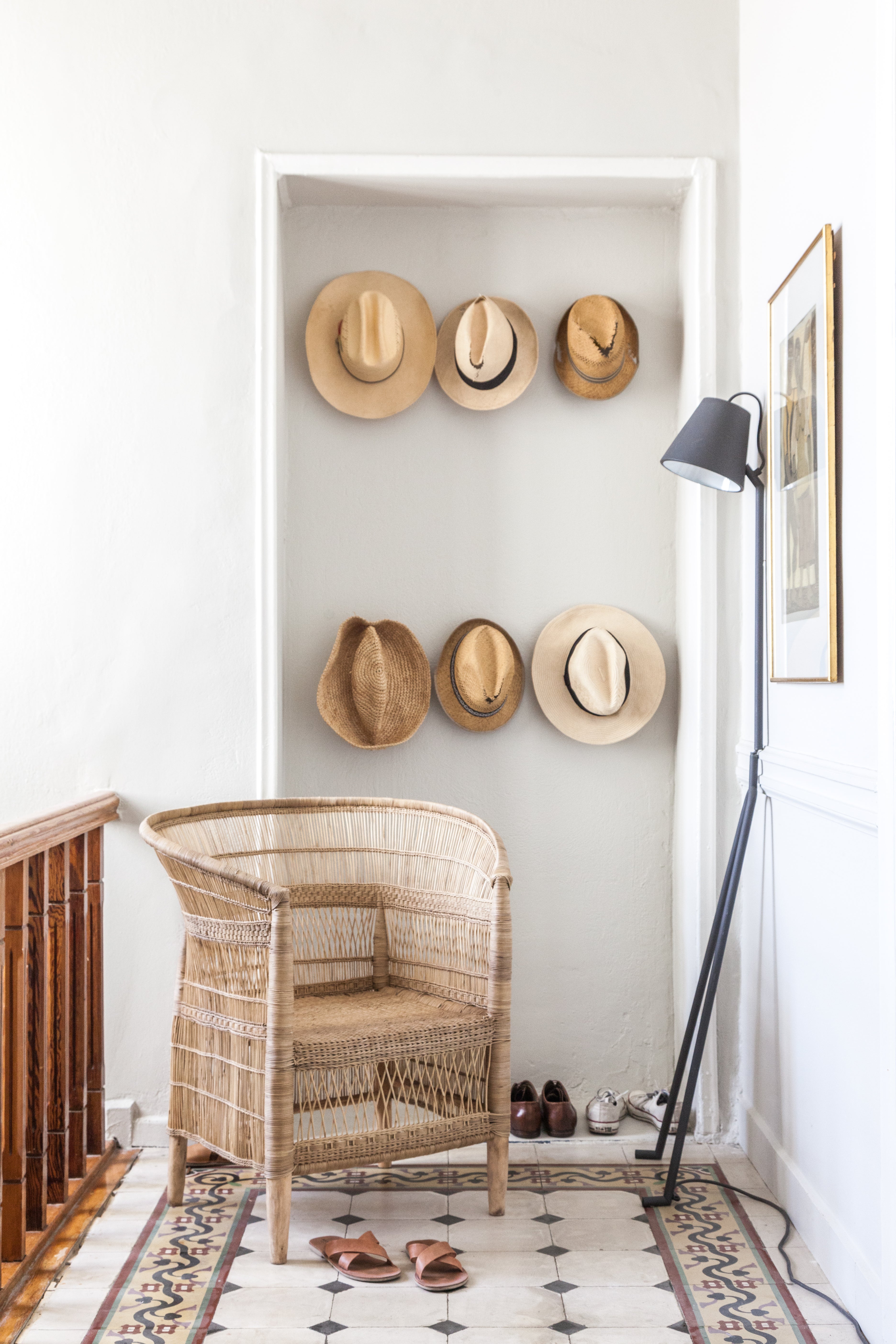 Handcrafted Malawi Cane Accent Chair
