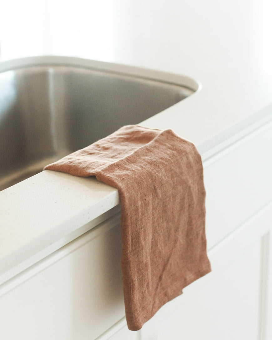 Source Kitchen Towel Classic Linen Tea Towels Wholesale High absorbent Fine  Flax Linen Kitchen Dish Hand on m.