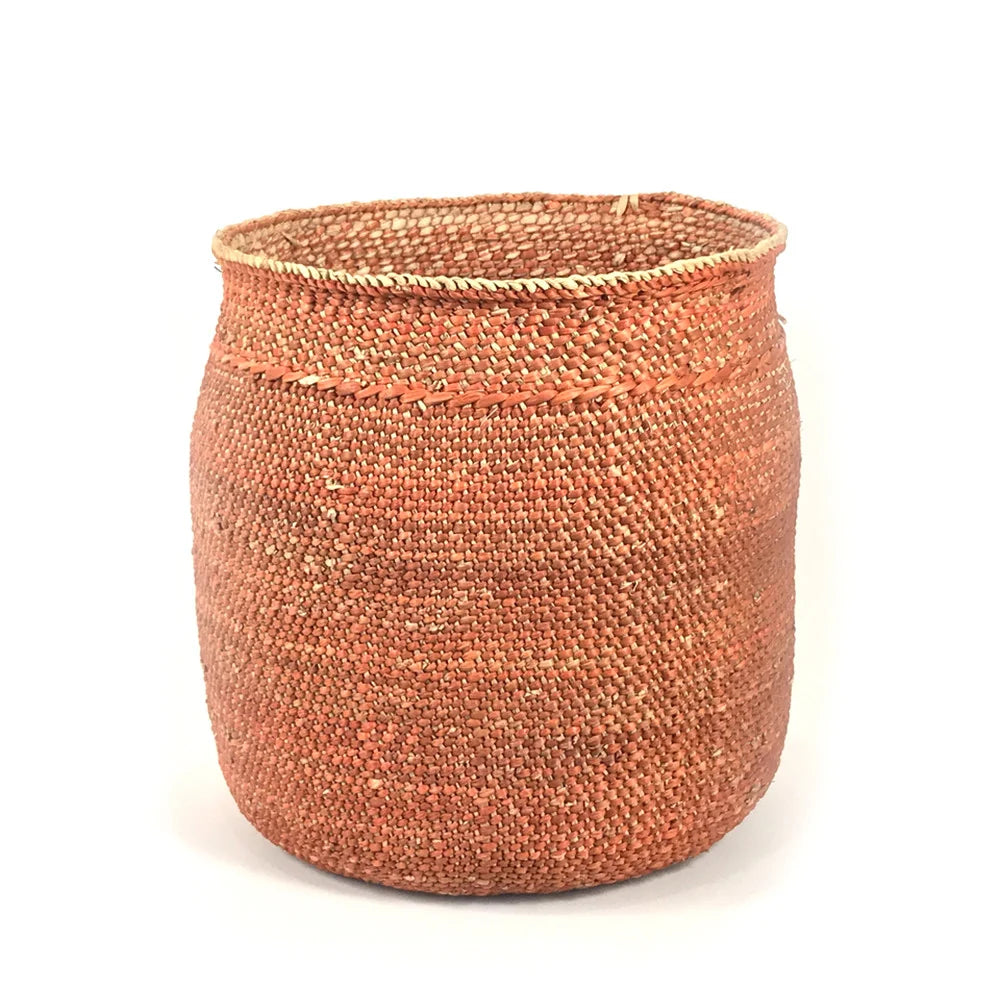 Handwoven Auburn Iringa Basket | Tanzania