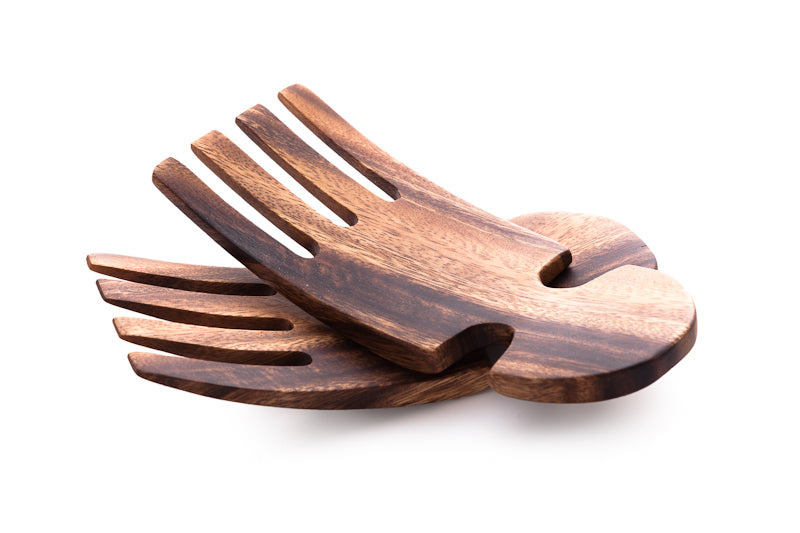 wholesale acacia wood salad spoons