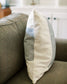 20" Riviera Throw Pillow Cover - Grey