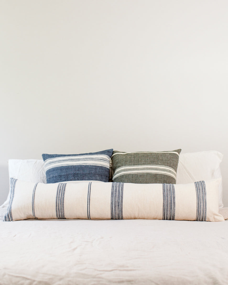 Pillows - Long lumbar pillow  Long lumbar pillow, Lumbar pillow bed, Throw pillows  bedroom