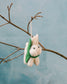 Winter Bunny Felt Ornament
