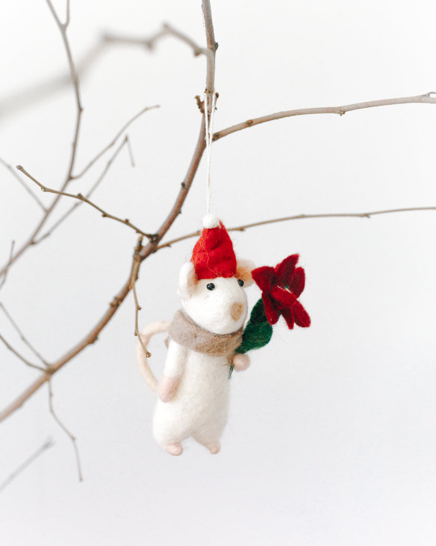 wholesale felt mouse ornament