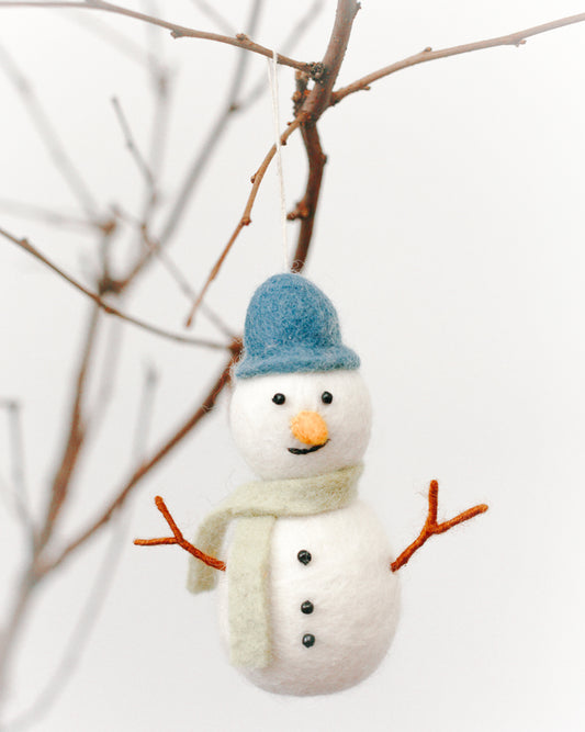 wholesale felt snowman ornament