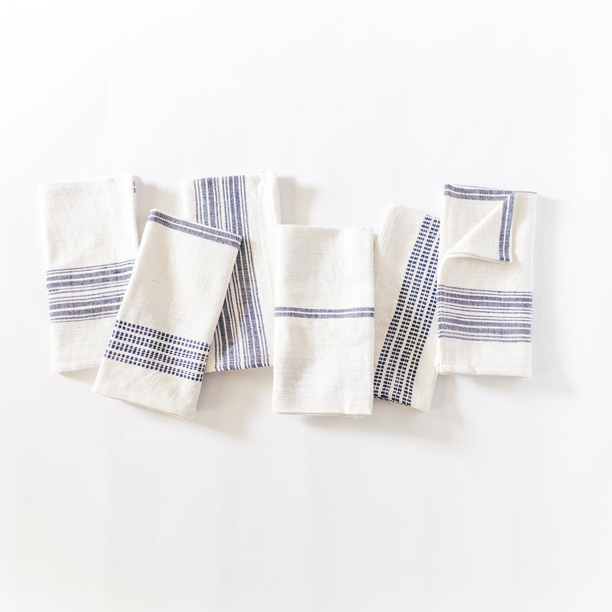 C&f Home Fountain & White Cotton Napkin Set Of 6 : Target