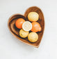 wholesale wood calabash fruit bowl