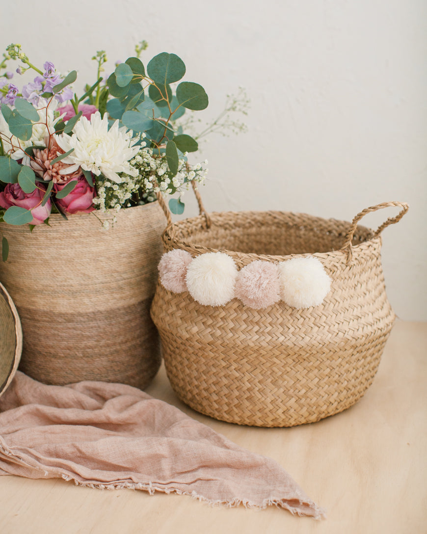 Sweet Pea Belly Baskets