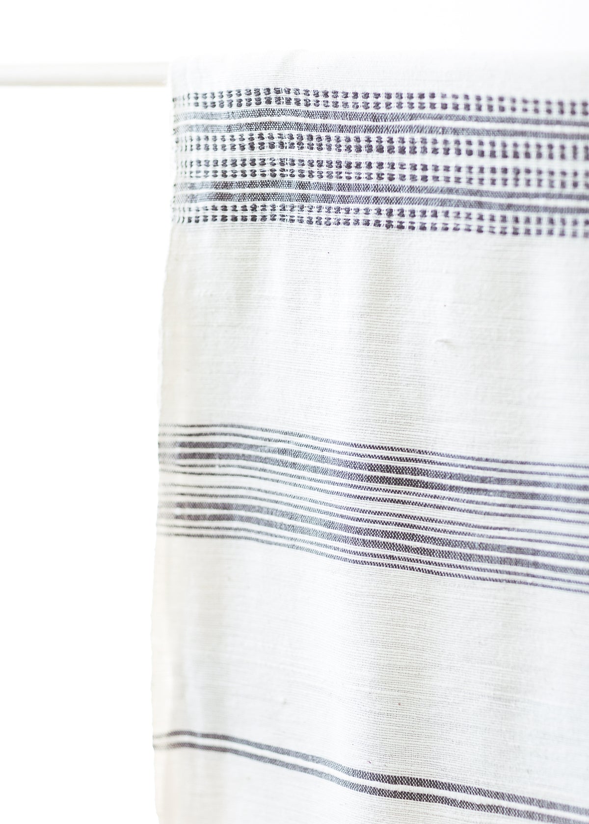 Aden Fabric Yardage Natural w/ Grey
